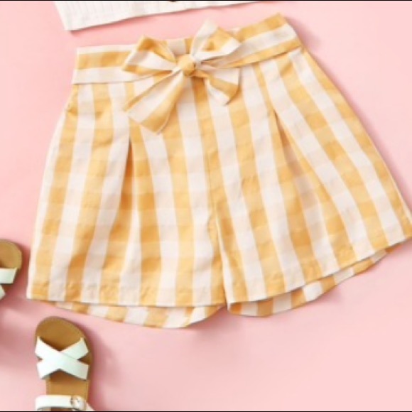 Shein Kids paper shorts